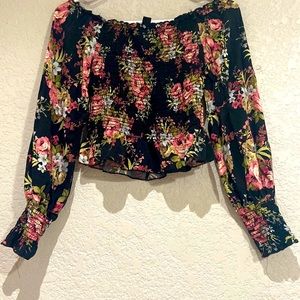 Off the shoulder shirt